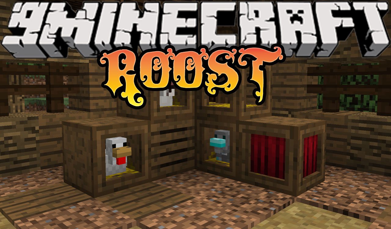 Roost Mod 1.12.2/1.11.2 (Henhouse in Minecraft 