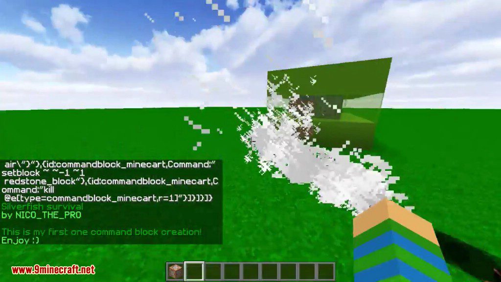 Silverfish Survival Challenge Command Block Screenshots 1