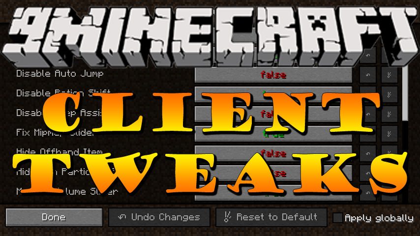 Client Tweaks Mod 1 16 3 1 15 2 Fixing Your Minecraft Experience 9minecraft Net