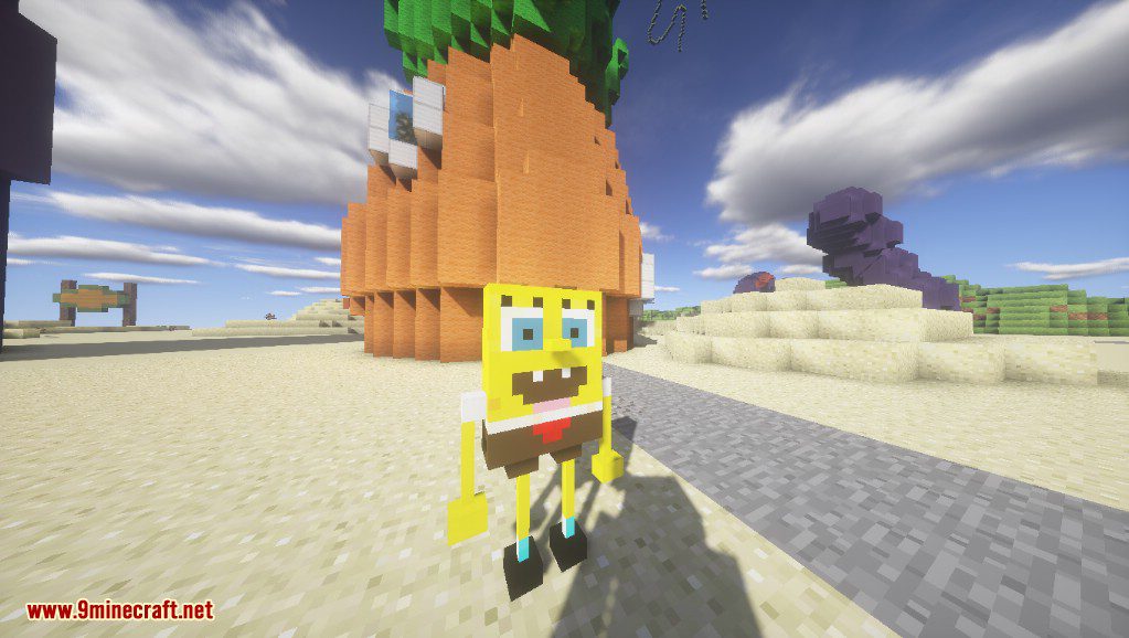 Spongebob Squarepants Mod 1 7 10 Bikini Bottom 9minecraft Net