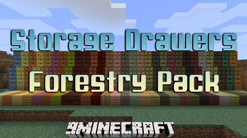 Storage Drawers Forestry Pack Mod 1.7.10 Download