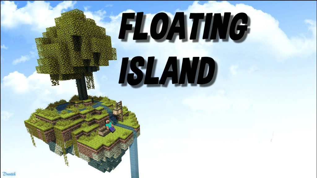 minecraft floating island map download