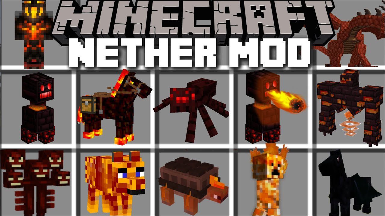 Nether Core Mod 1 10 2 1 8 9 Livable Nether 9minecraft Net