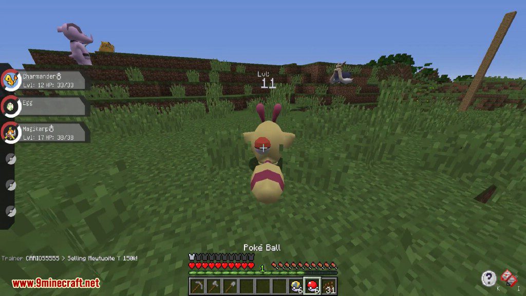 Pixelmon 생성 Mod 스크린 샷 29