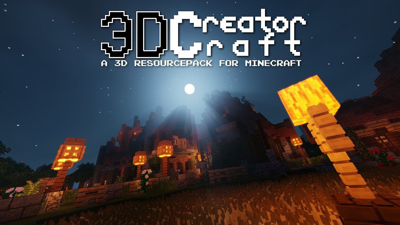 3D CreatorCraft Resource Pack 1.12.2/1.11.2 Download