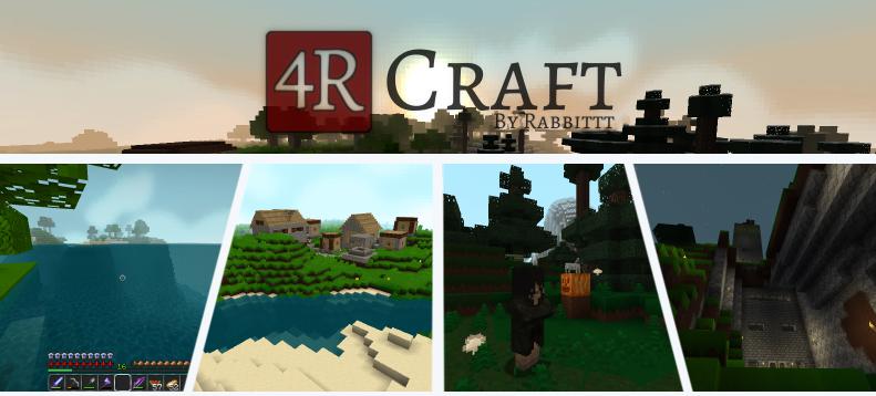 4R Craft Resource Pack 1.12.2/1.11.2 Download