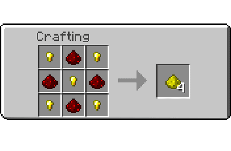 Craftable Glowstone Mod Crafting Recipes 1
