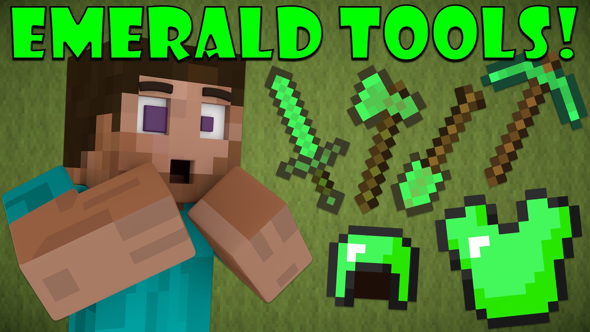 Emerald Tools Mod 1.10.2/1.7.10 Download