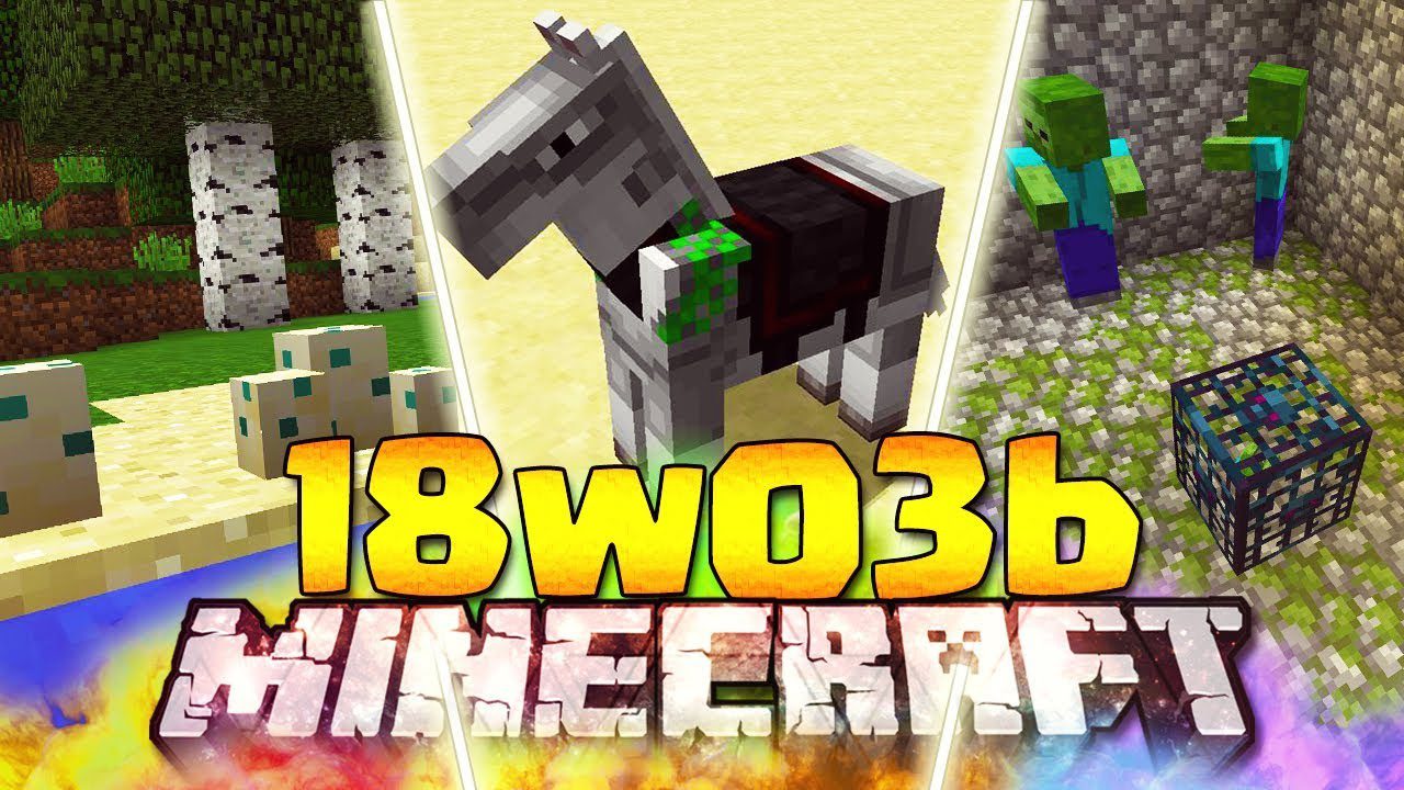 Minecraft 1.13 Snapshot 18w03b Download