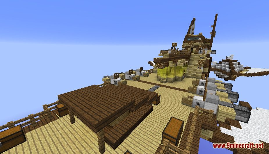 Minecraft Steam Punk Air Ship Micro Usb B