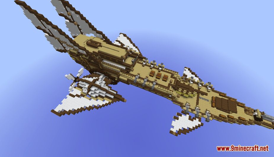 Steampunk Airship Map 1 12 2 1 12 For Minecraft 9minecraft Net