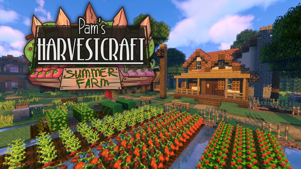 HarvestCraft Mod 1.12.2/1.11.2 (More Foods, Plants, Crops)