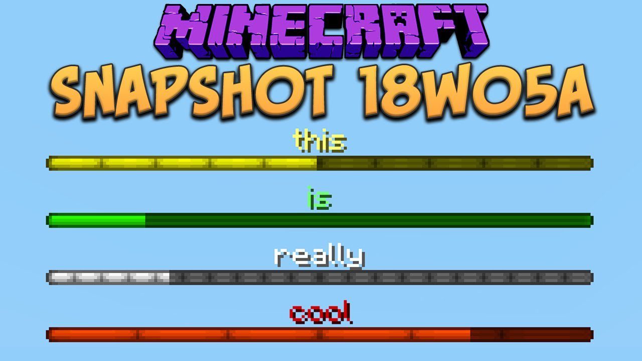 Minecraft 1.13 Snapshot 18w05a Download