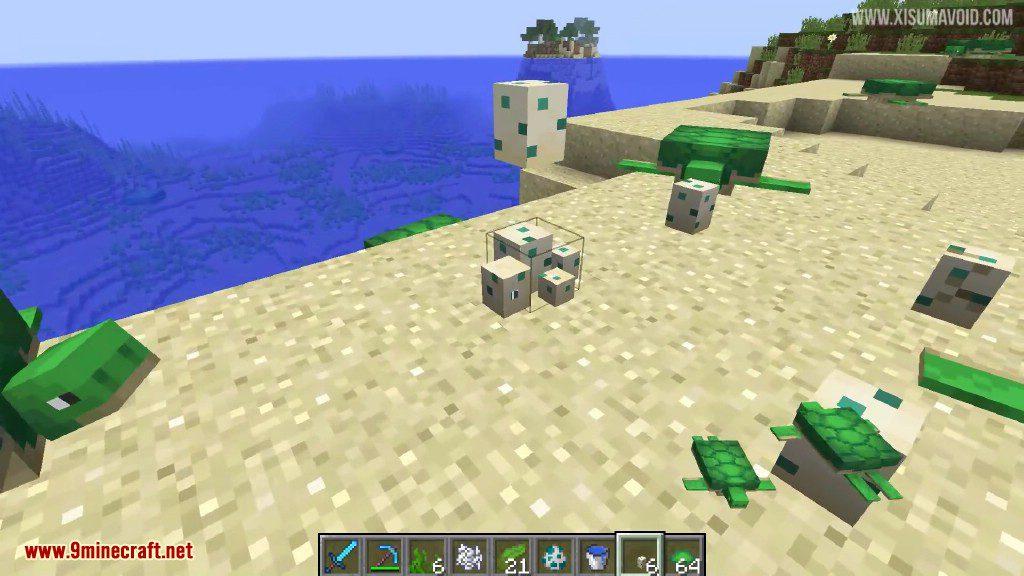 Minecraft 1 13 Snapshot 18w07a Turtles Phantoms Tridents 9minecraft Net