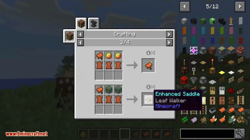 minecraft saddle