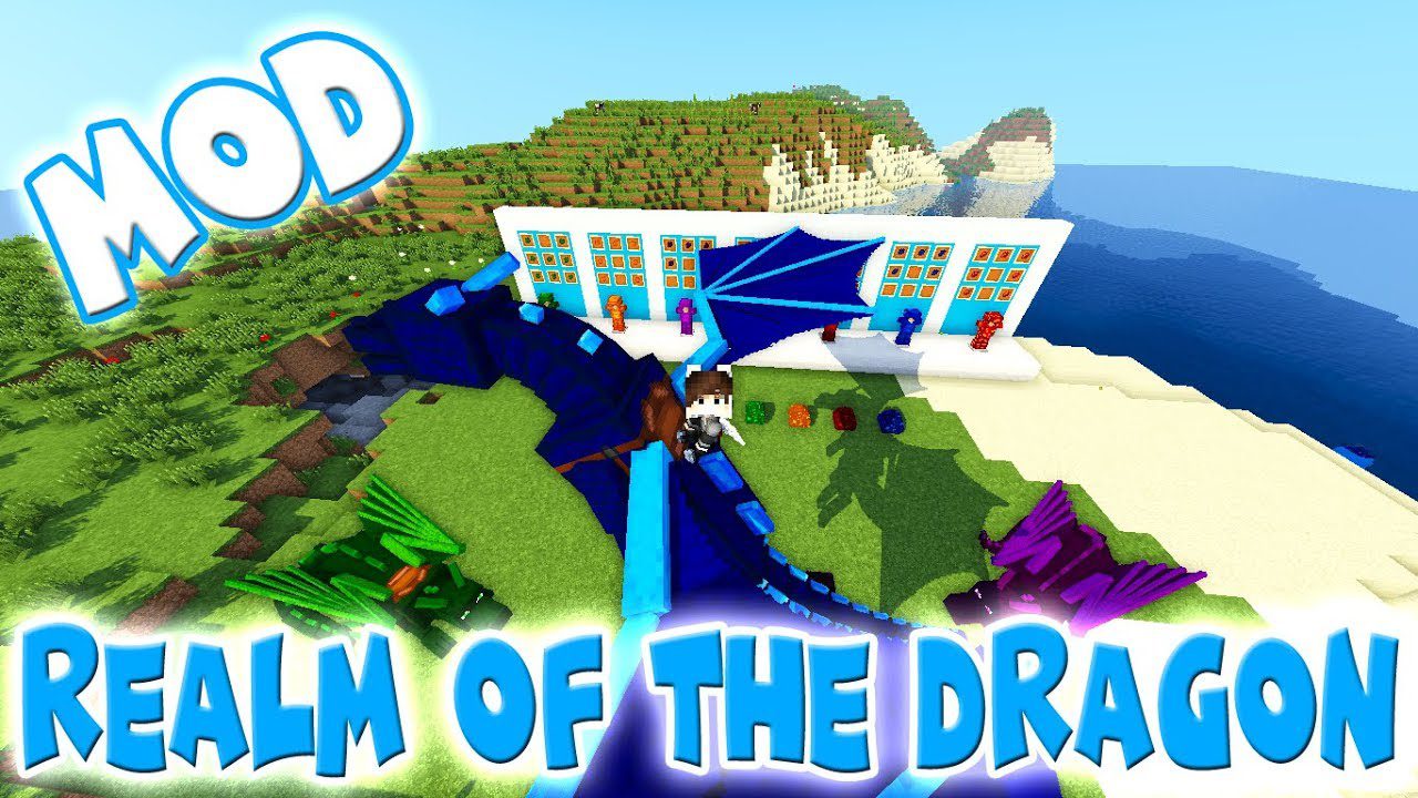 Realm Of The Dragons Mod 1 12 2 1 11 2 Dragon Mounts Remake 9minecraft Net