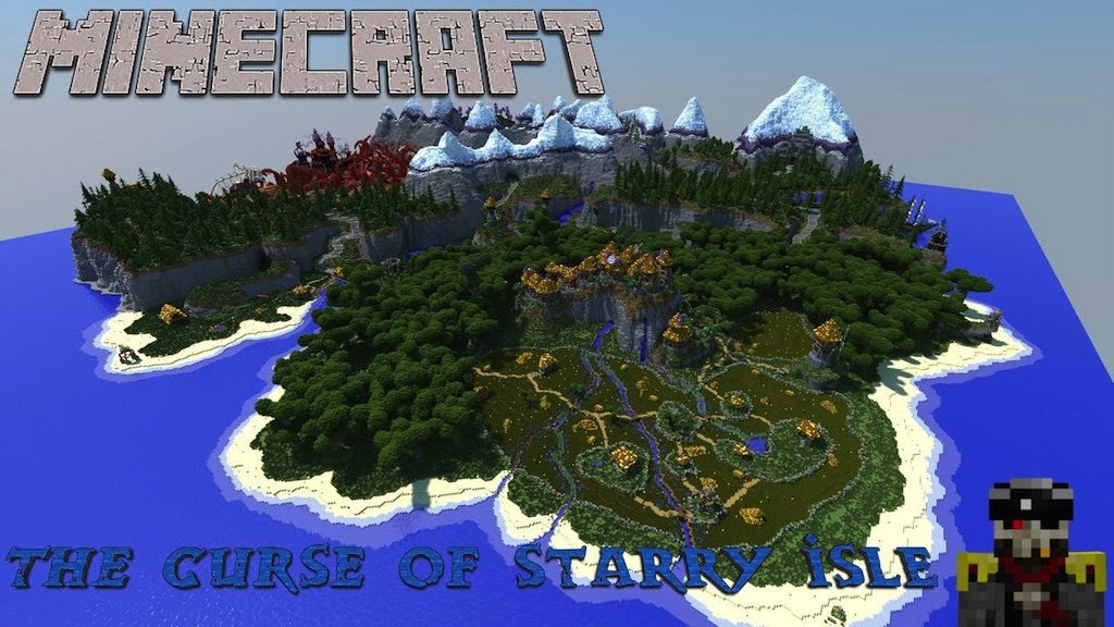 The Curse Of Starry Isle Map 1 12 2 1 12 For Minecraft 9minecraft Net