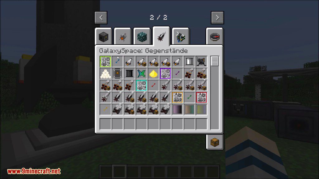 Galaxy Space Mod 1 12 2 1 7 10 A Lot Of Planets And Moon 9minecraft Net