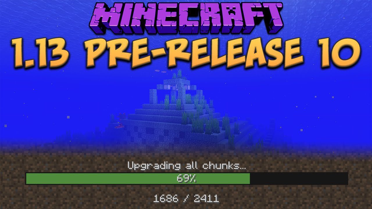 Minecraft 1 13 Pre Release 10 New Optimize World Feature 9minecraft Net