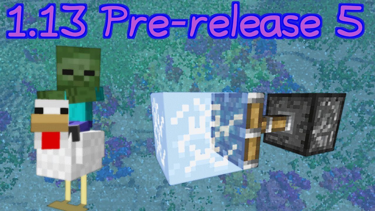 Minecraft 1 13 Pre Release 5 Jockey Mobs Return 9minecraft Net