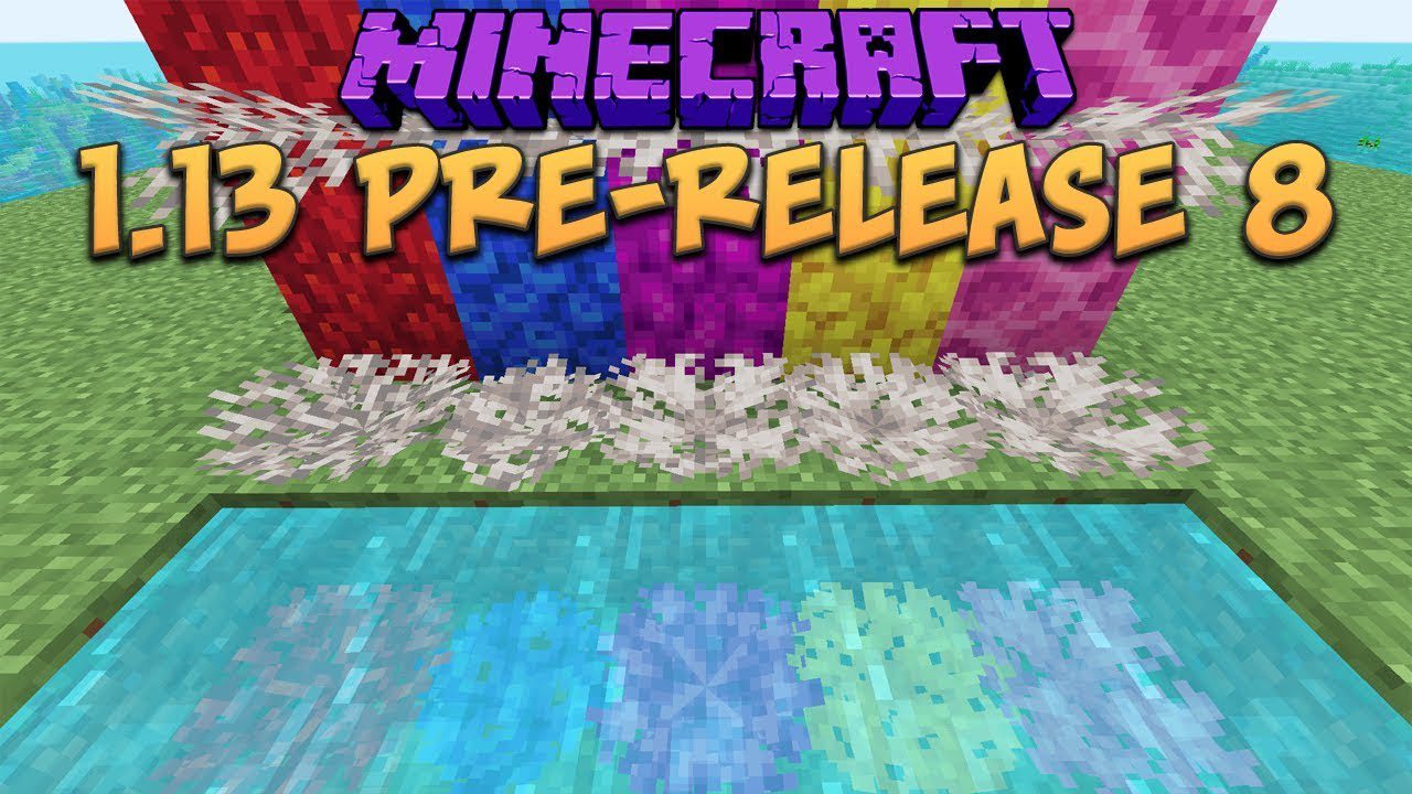 Minecraft 1 13 Pre Release 8 New Coral Fan Blocks 9minecraft Net