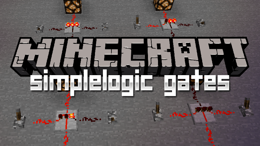 SimpleLogic Gates mod for minecraft logo