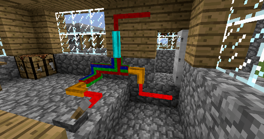 SimpleLogic Wires mod for minecraft 01