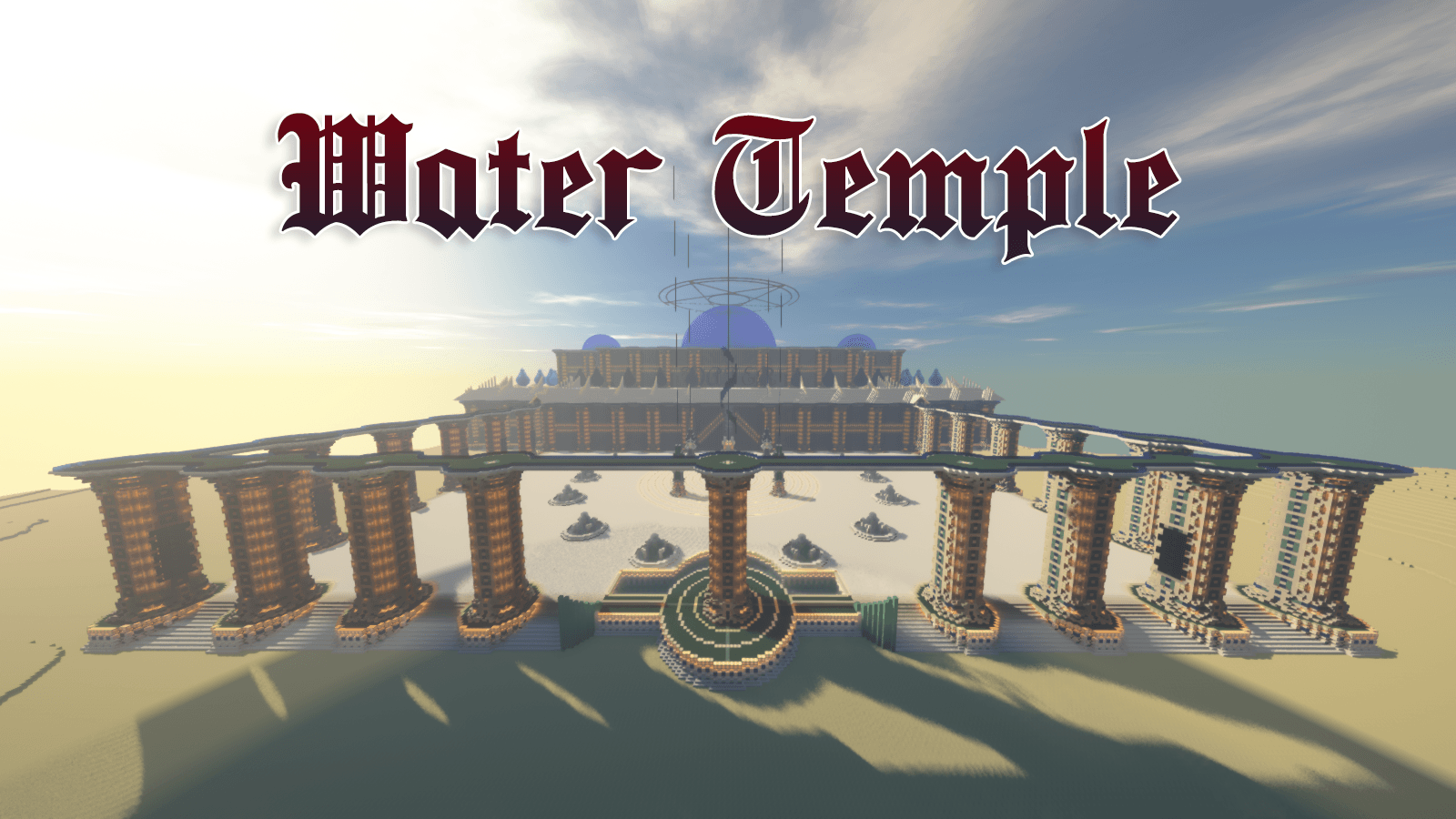 Water Temple Map 1.12.2/1.12 for Minecraft
