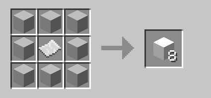 Featured image of post Grey Concrete Minecraft Id Although you can not craft this item with a crafting table you can easily create gray concrete with a