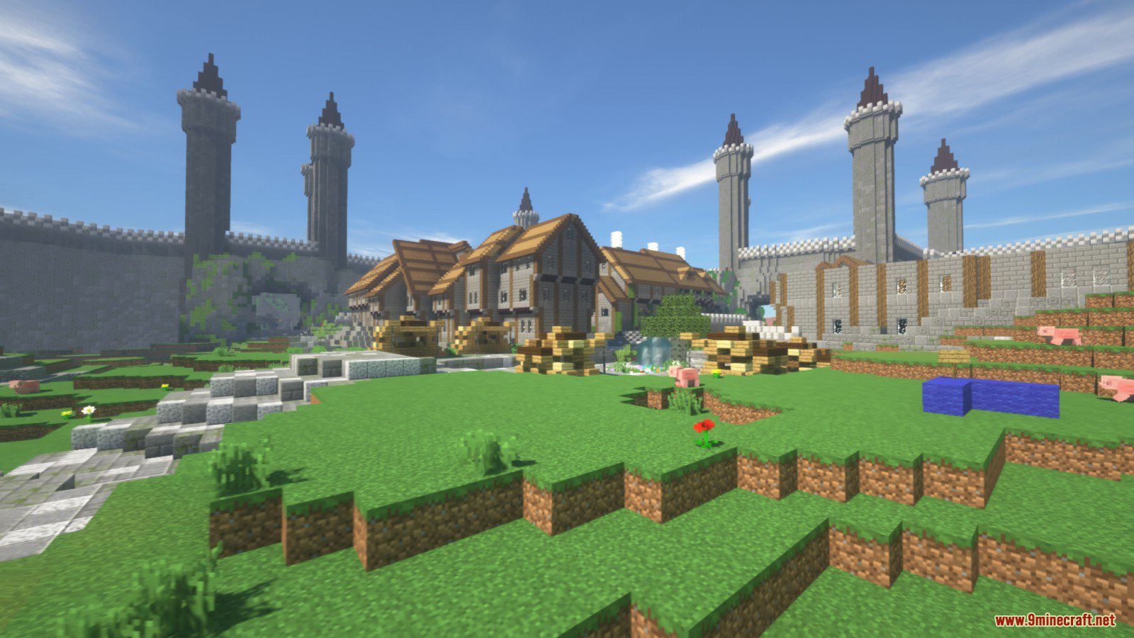 Roleplay Castle Map 1.12.2/1.12 for Minecraft - 9Minecraft.Net