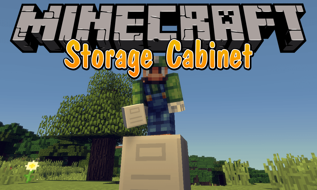 storage cabinet mod 1.14.4/1.12.2 (add 270 slots cabinet