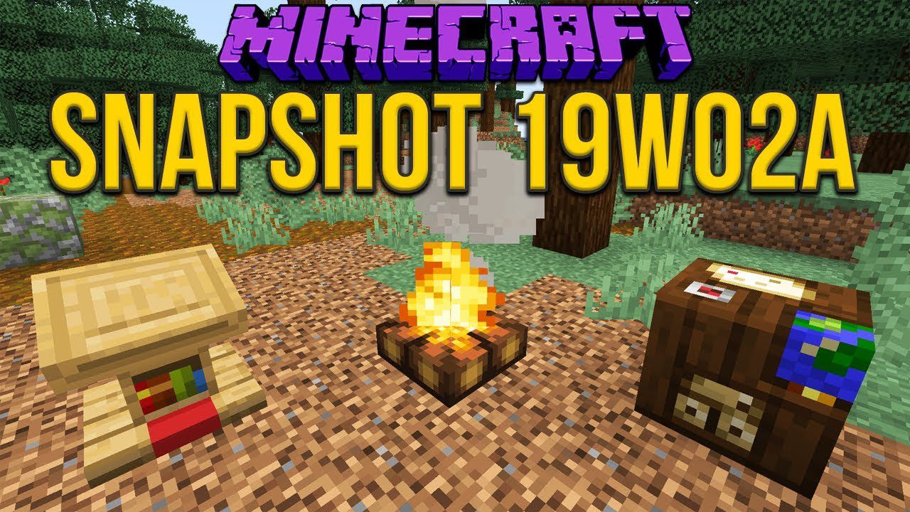 Minecraft 1 14 Snapshot 19w02a Campfire Lectern Cartography Table 9minecraft Net