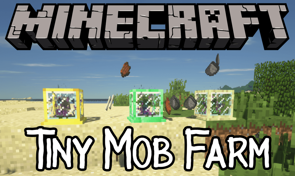 Tiny Mob Farm Mod 1 15 2 1 14 4 Single Block Size Mob Farm