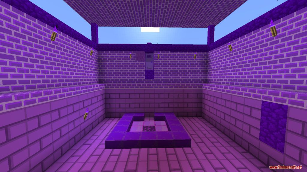 Purple Prison Map 1.12.2/1.12 for Minecraft - 9Minecraft.Net