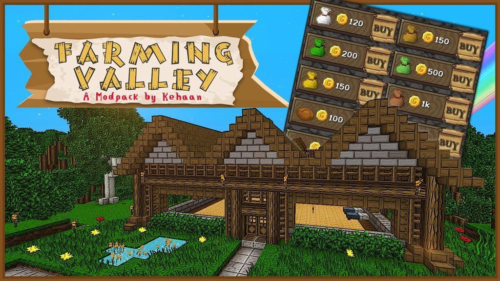 Farming Valley Modpacks 1 10 2 Stardew Valley In Minecraft 9minecraft Net