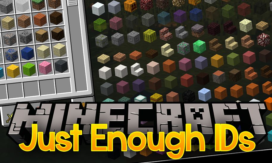 Just Enough Ids Mod 1 12 2 Remove The Block Item And Biome Id Limits 9minecraft Net