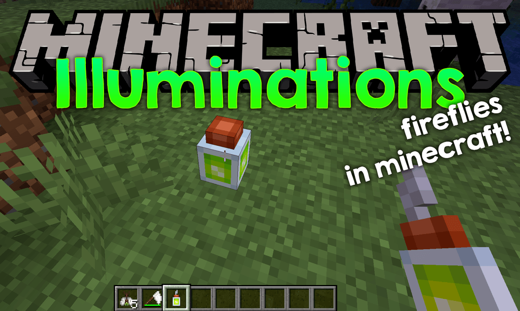 Illuminations mod for minecraft logo