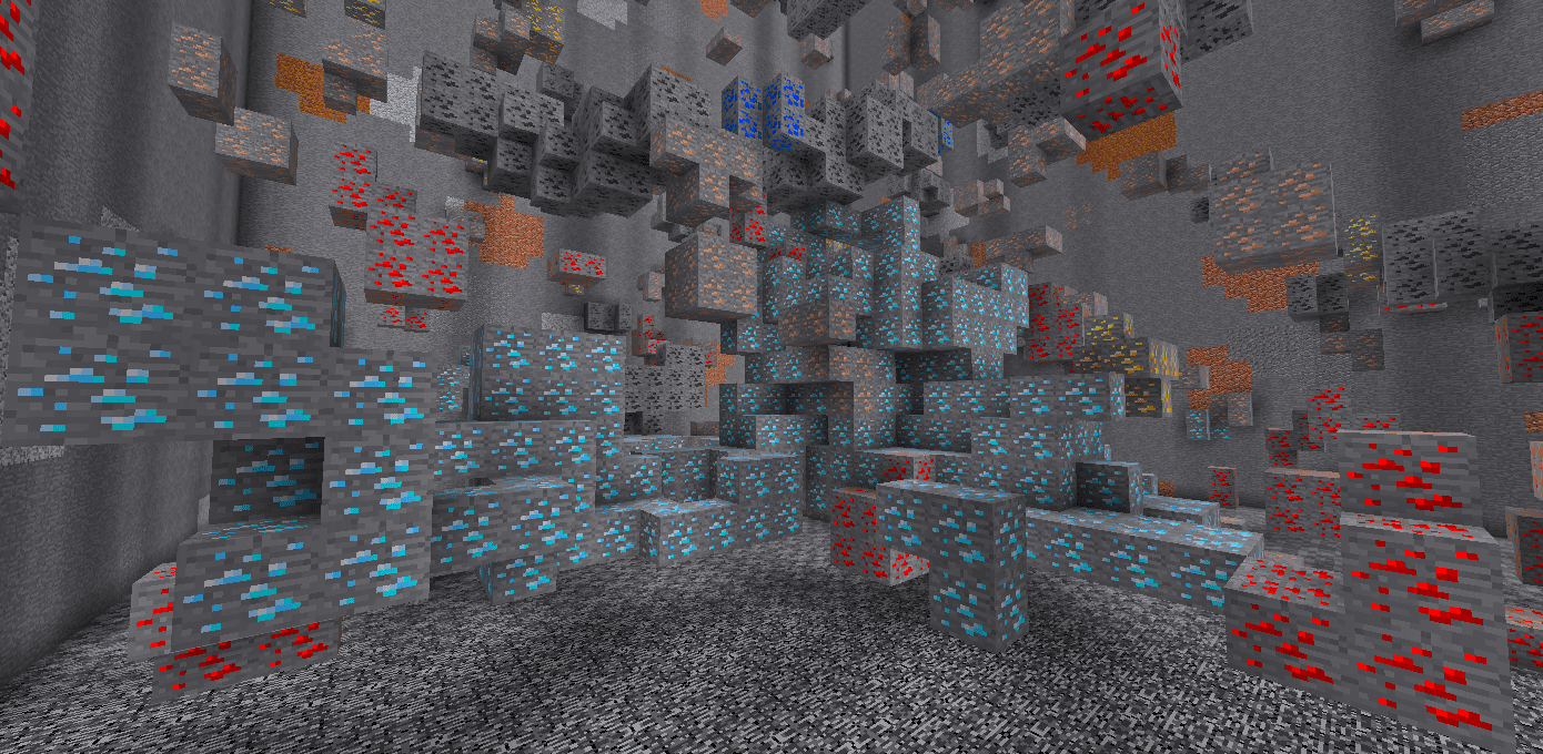 Large Ore Deposits mod for minecraft 21