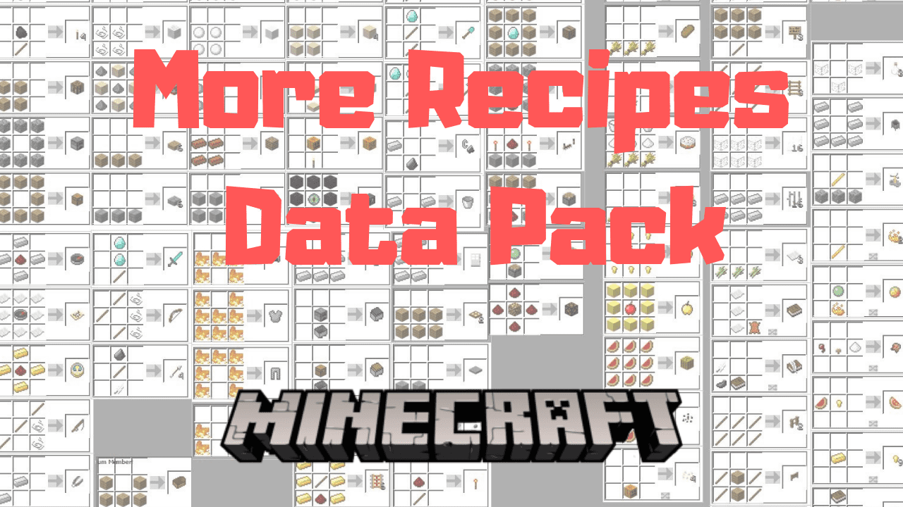 More Recipes Data Pack 1 14 4 Craft And Smelt As You Like 9minecraft Net
