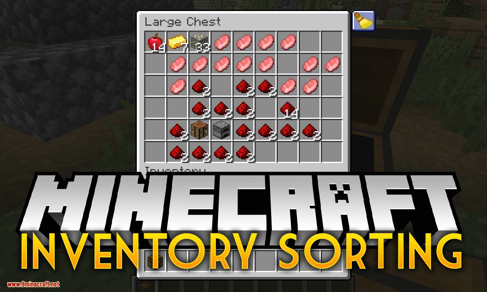 Inventory Sorting Mod 1 16 2 1 15 2 Quick Simple Inventory Sorter 9minecraft Net