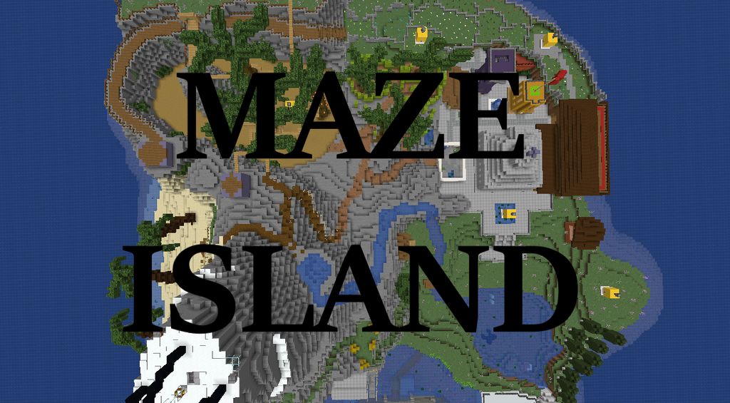 Maze Island Map 1 14 4 For Minecraft 9minecraft Net