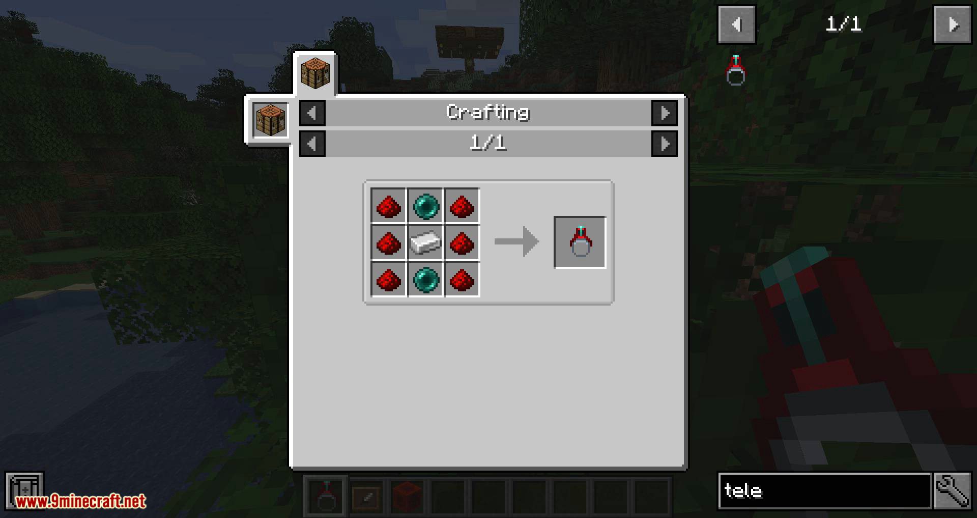 Ring Of Teleport Mod 1 16 3 1 15 2 Teleport To A Stored Location Reusable 9minecraft Net