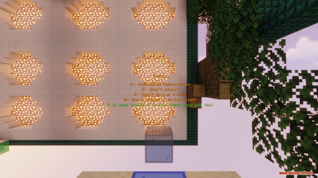 Without Sneaking 3 Map 1 14 4 For Minecraft 9minecraft Net