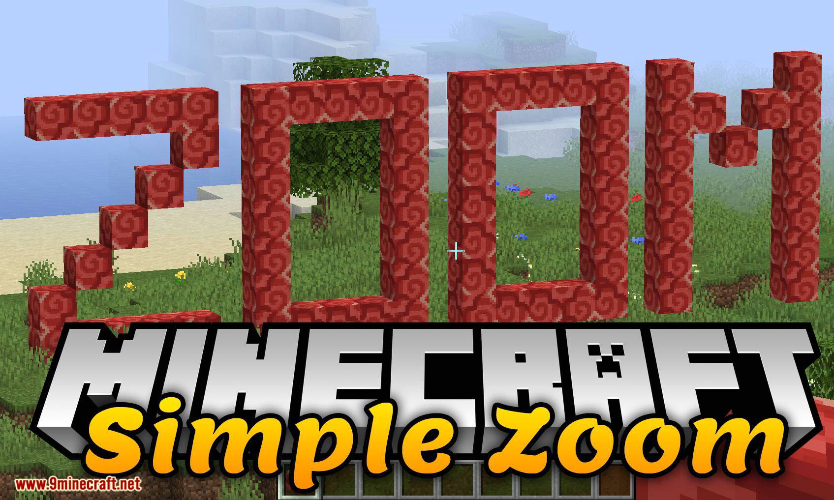 Simplezoom Mod 1 15 2 1 14 4 Zoom In Your Screen 9minecraft Net