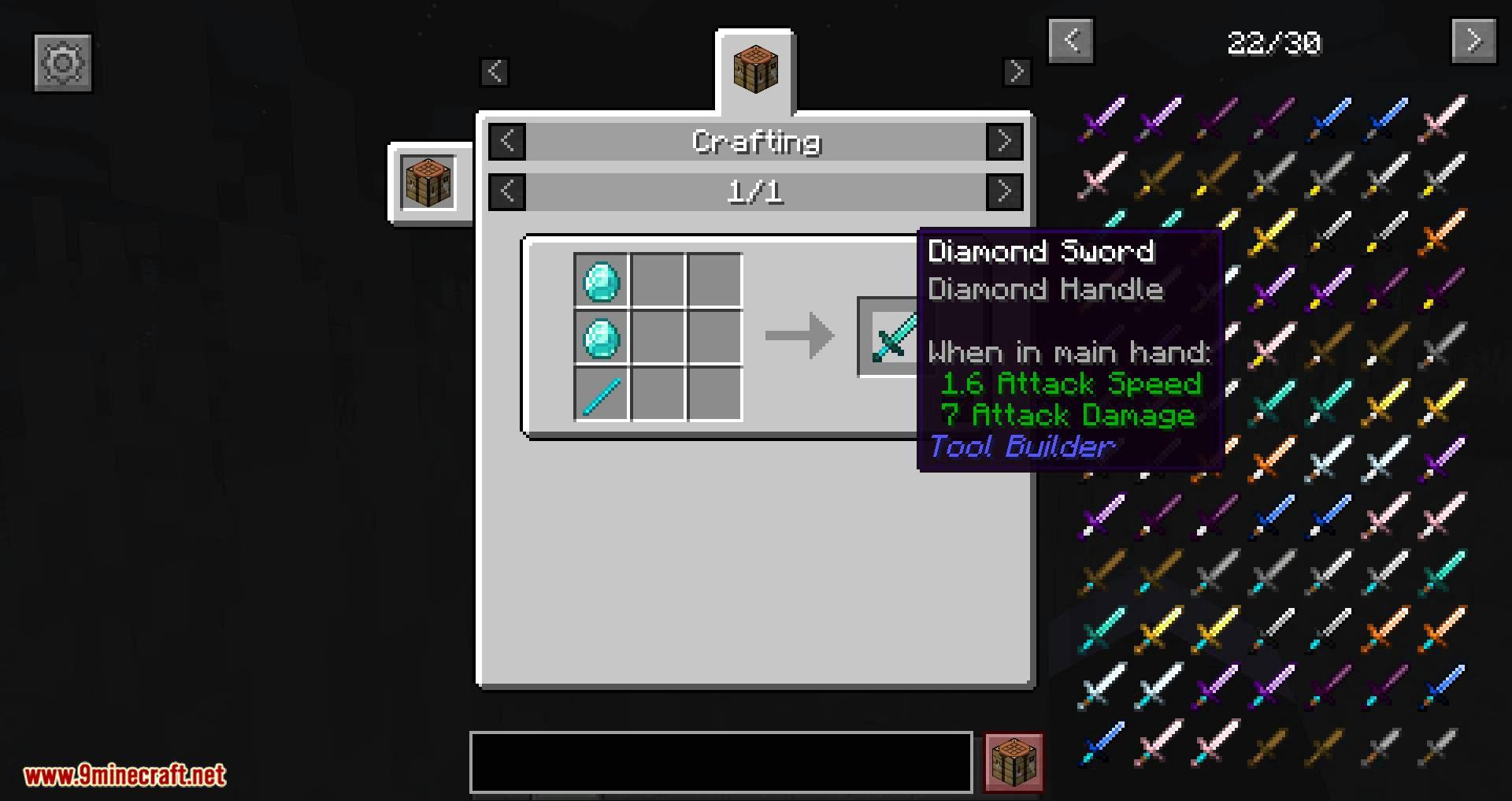 Tool Builder Mod 1 15 2 1 14 4 Like Tinkers Construct But Through Normal Crafting 9minecraft Net