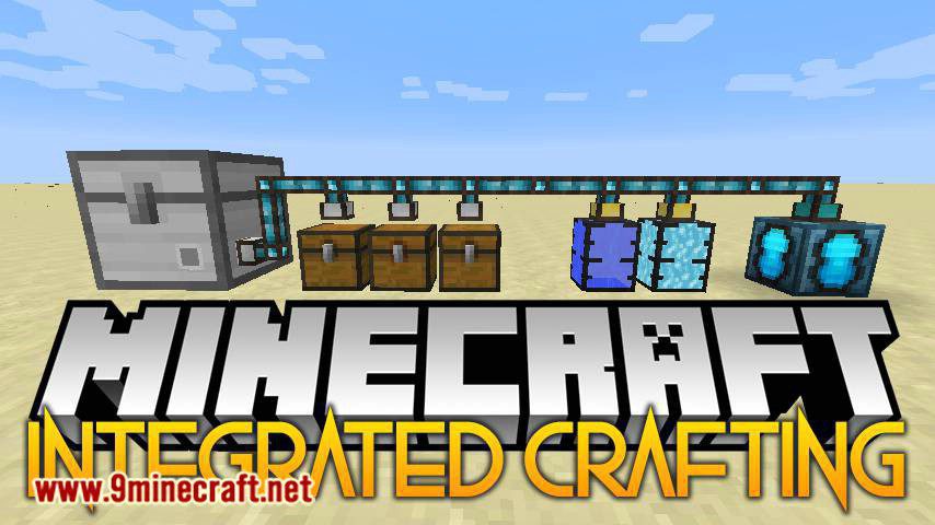 Integrated Crafting mod for minecraft logo