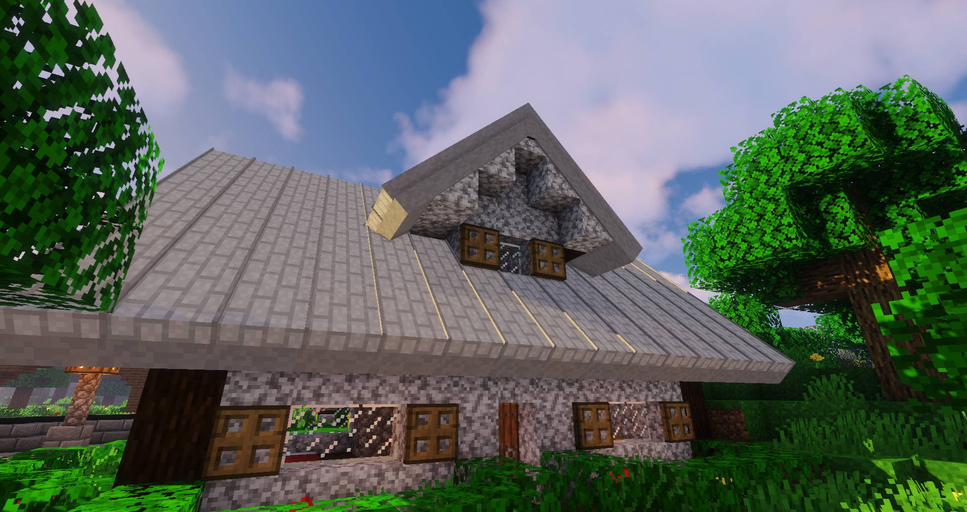 Macaw's Roofs Mod 1.16.5/1.15.2 (Build Roofs with Actual Roofs Instead
