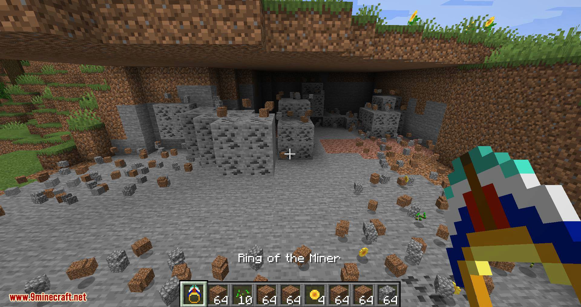 Ring of the Miner mod for minecraft 01