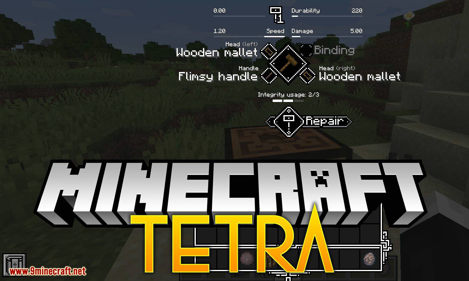 Tetra mod for minecraft logo