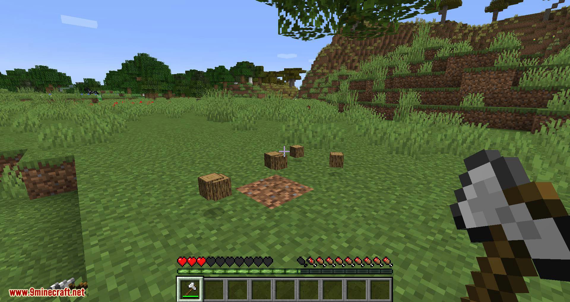 Falling Tree mod for minecraft 04